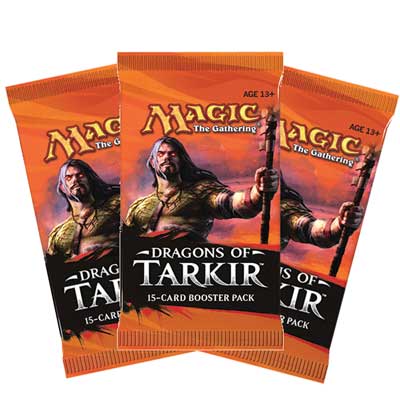 Magic, Dragons of Tarkir, 3 Booster