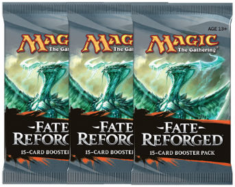 Magic, Fate Reforged, 3 Boosters