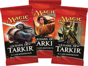 Magic, Khans of Tarkir, 3 Boosters