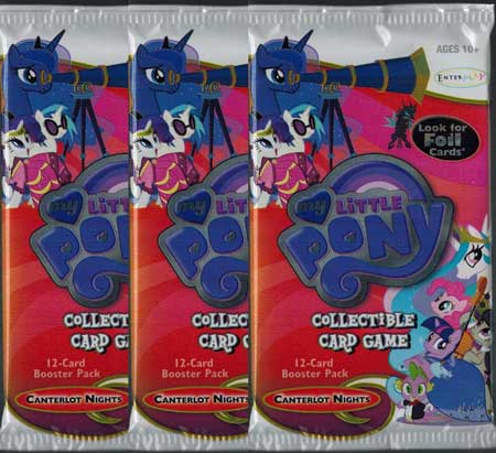 My Little Pony, Canterlot Nights, 3 Booster Packs