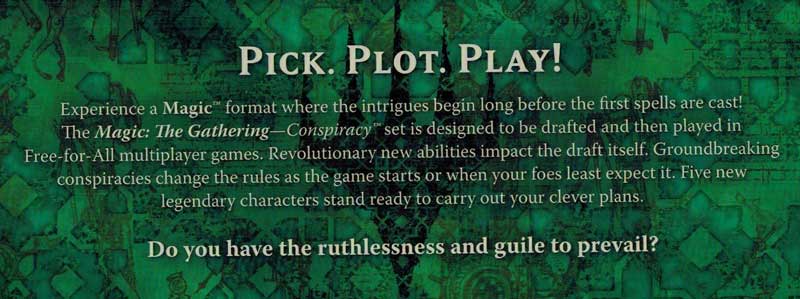 Magic, Conspiracy, 1 Booster