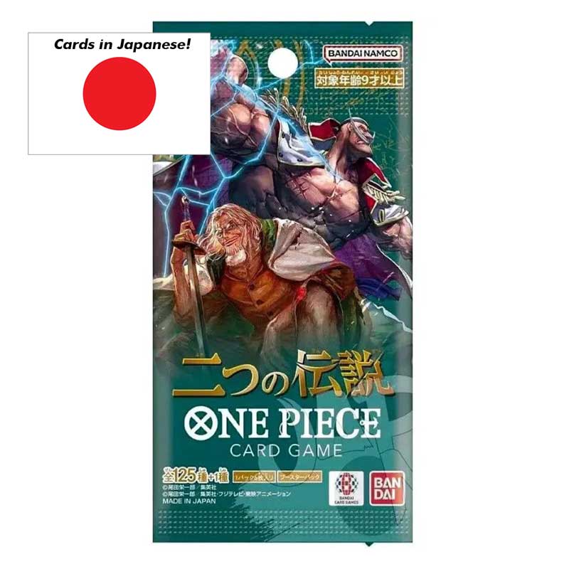 One Piece Card Game - Booster (6 kort) Two Legends [OP-08] - JAPANSK [OPCG-OP-08-01-JPN]