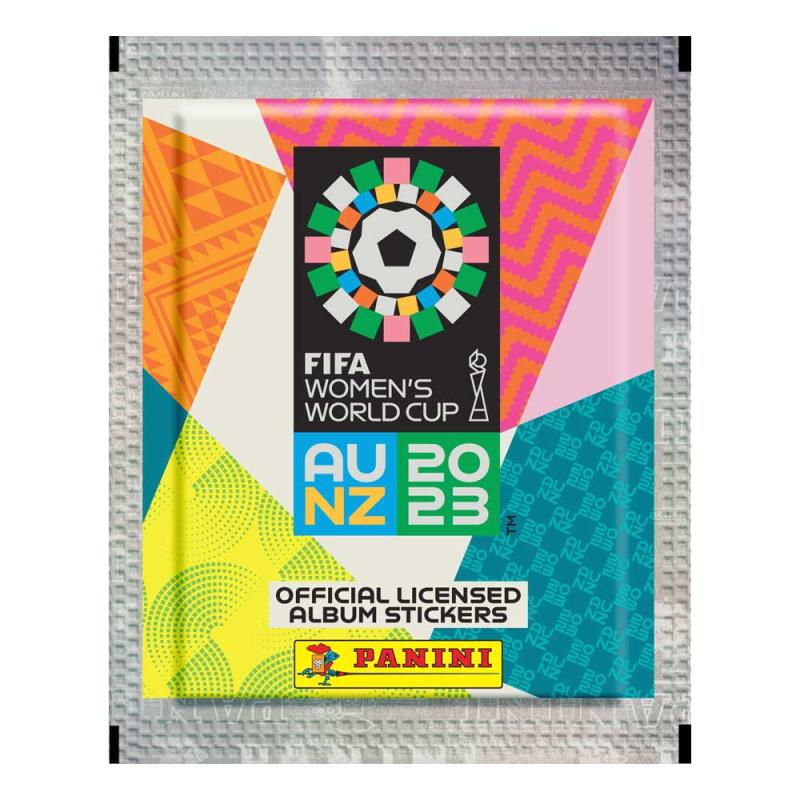 1 Paket (5 Stickers) - Panini Stickers FIFA Women's World Cup 2023 [Klisterbilder]