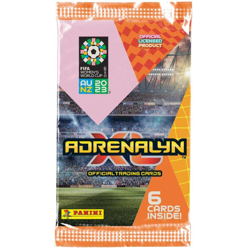 1 Paket (6 kort) - Panini Adrenalyn XL FIFA Women's World Cup 2023 (Kort)