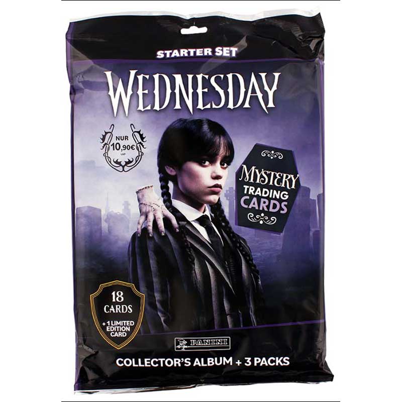1 Starter Pack Wednesday Mystery Trading Cards Panini [PAN0738]