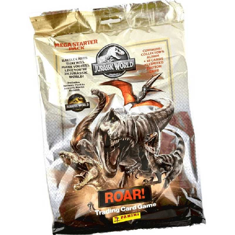 1st Starter Pack Jurassic World ROAR! Trading Card Game [PAN2527]