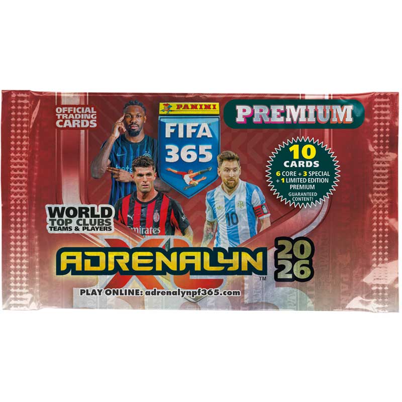 1 PREMIUM Booster Panini Adrenalyn XL FIFA 365 2026