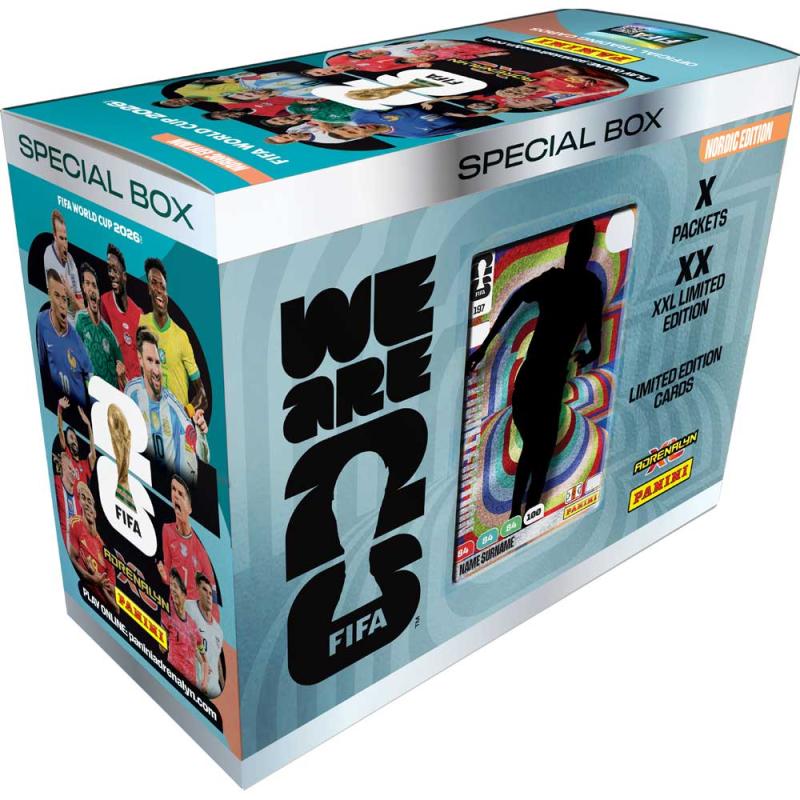 1st Gift Box, Nordic Edition Panini Adrenalyn XL FIFA World Cup 2026