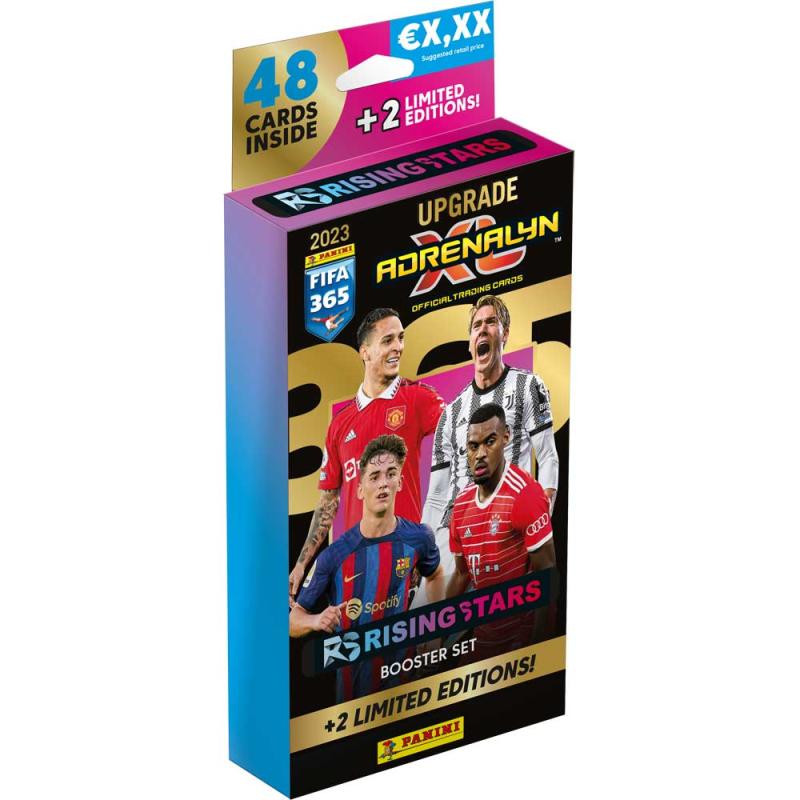 1st Blister - Rising Stars Deck - Panini Adrenalyn XL FIFA 365 UPGRADE 2023