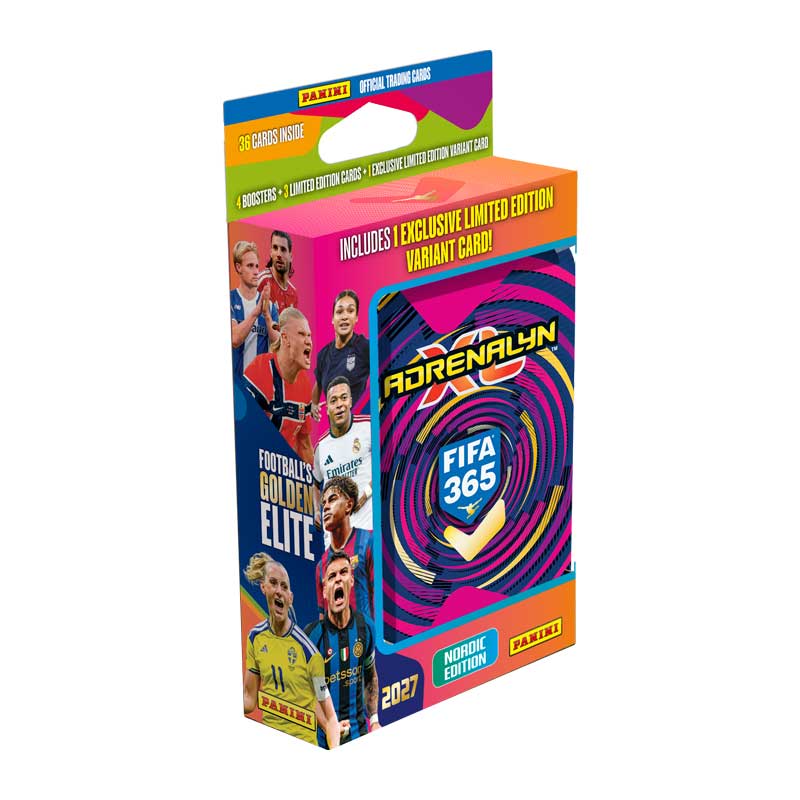 1st Pocket Tin Panini Adrenalyn XL FIFA 365 Nordic Edition 2027 [PAN3718-01]