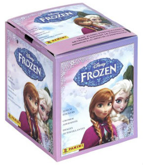 Frost / Frozen, Panini Stickers, 1 Box (50 paket)