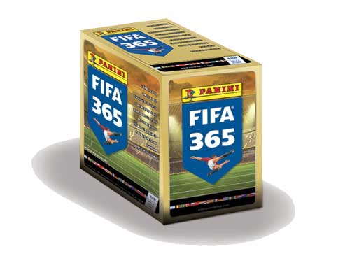 Panini Fifa365-sticker box