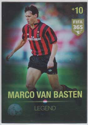 Legend, 2015-16 Adrenalyn FIFA 365 #373 Marco van Basten