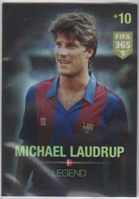 Legend, 2015-16 Adrenalyn FIFA 365 #370 Michael Laudrup