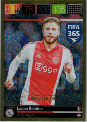 Limited Edition, 2015-16 Adrenalyn FIFA 365 Schone