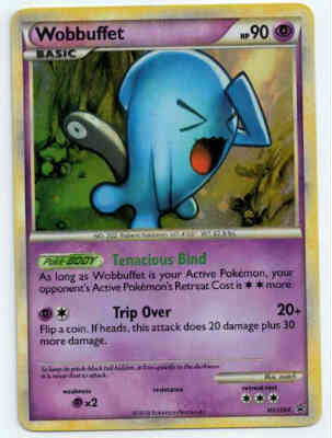 Pokémon, Heart Gold Soul Silver Promos, Wobbuffet - HGSS04 - Holo Rare