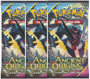 Pokemon, XY Ancient Origins, 3 Booster