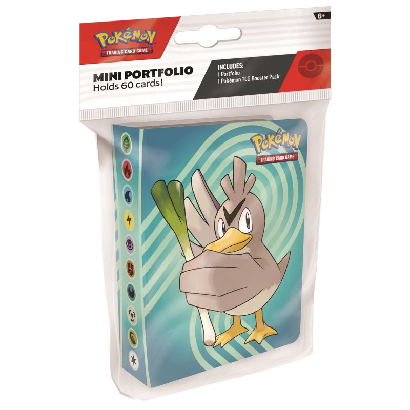 Pokémon - Farfetch’d – Collectors album (Mini-pärm + 1 booster pack)