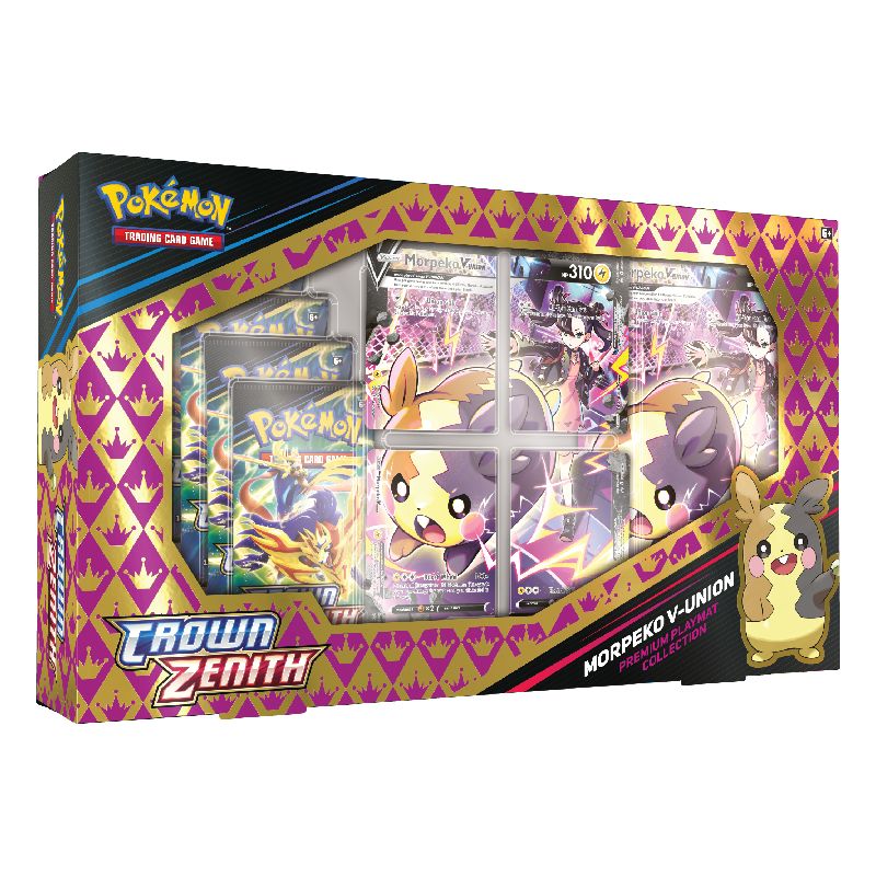 Pokémon, Crown Zenith, Morpeko V-UNION Premium Playmat Collection