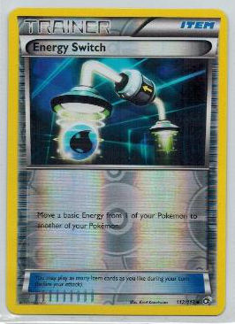 Pokemon, Legendary Treasures, Energy Switch - 112/113 - Reverse Holo Uncommon