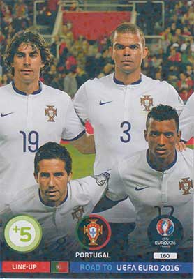 Line-up Cards, Adrenalyn Road to Euro 2016, Portugal (1)