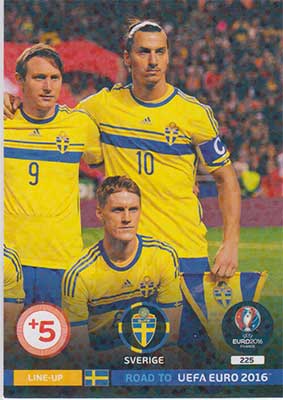Line-up Cards, Adrenalyn Road to Euro 2016, Sverige (3)