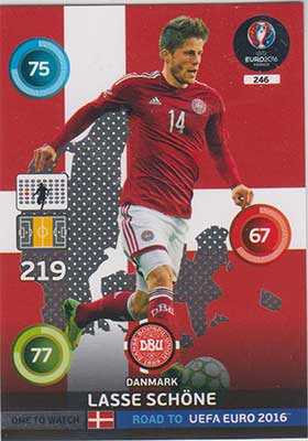 Ones to Watch, Adrenalyn Road to Euro 2016, DEN, Lasse Schöne
