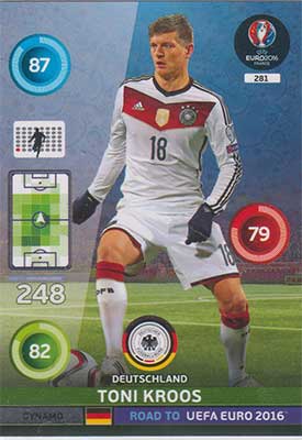 Dynamos, Adrenalyn Road to Euro 2016, GER, Toni Kroos