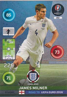 Dynamos, Adrenalyn Road to Euro 2016, ENG, James Milner