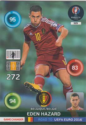 Game Changers, Adrenalyn Road to Euro 2016, BEL, Eden Hazard