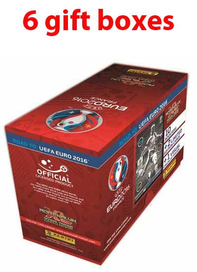 6st Giftbox, Panini Adrenalyn XL Road to Euro 2016