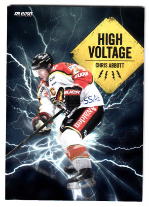 2014-15 SHL s.1 High Voltage #13 Chris Abbott Luleå