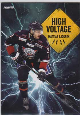 2014-15 SHL s.2 High Voltage #26 Mattias Sjögren Linköping HC