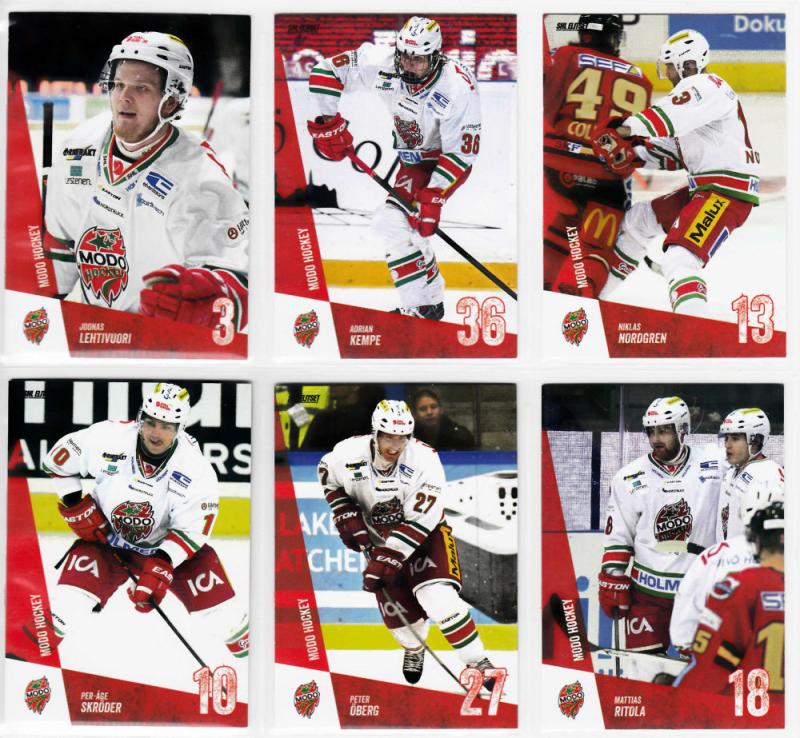 Teamset MODO Hockey SHL 2014-15 serie 1