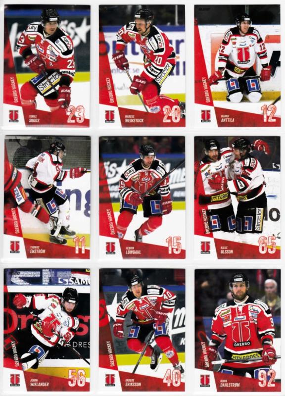Teamset Örebro Hockey SHL 2014-15 serie 1