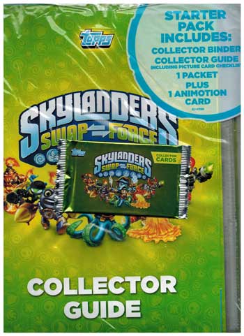 Startpaket, Skylanders Swap Force, Samlarkort