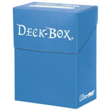 Deck Box, Ultra Pro, Ljusblå, 60 kort