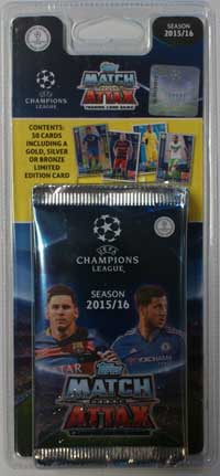 Blisterpack Topps MA Champions League 2015-16