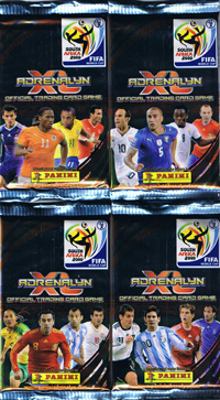 4st paket Panini Adrenalyn XL VM 2010