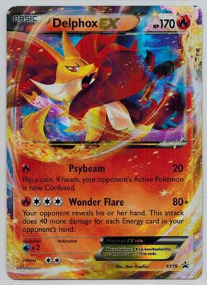 Pokémon, XY Promo Cards, Delphox-EX - XY19 - Ultra Rare