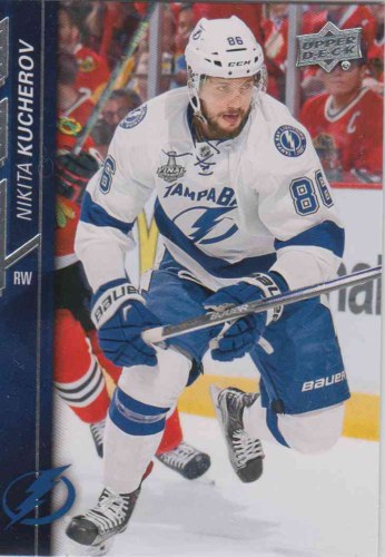 2017-18 Upper Deck Trilogy Ice Scripts #ISNK Nikita Kucherov C - - Autograph  Card - NM-MT - Wonder Water Sports Cards, Comics & Gaming!