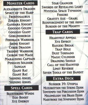 yugioh quasar deck DUNE-AES01 Shooting Quasar Dragon (QCSR)