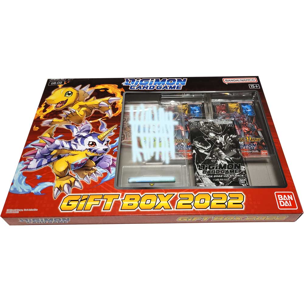Digimon Card Game - Gift Box 2022 [GB-02] - Random Art (Damaged corner on  the box)