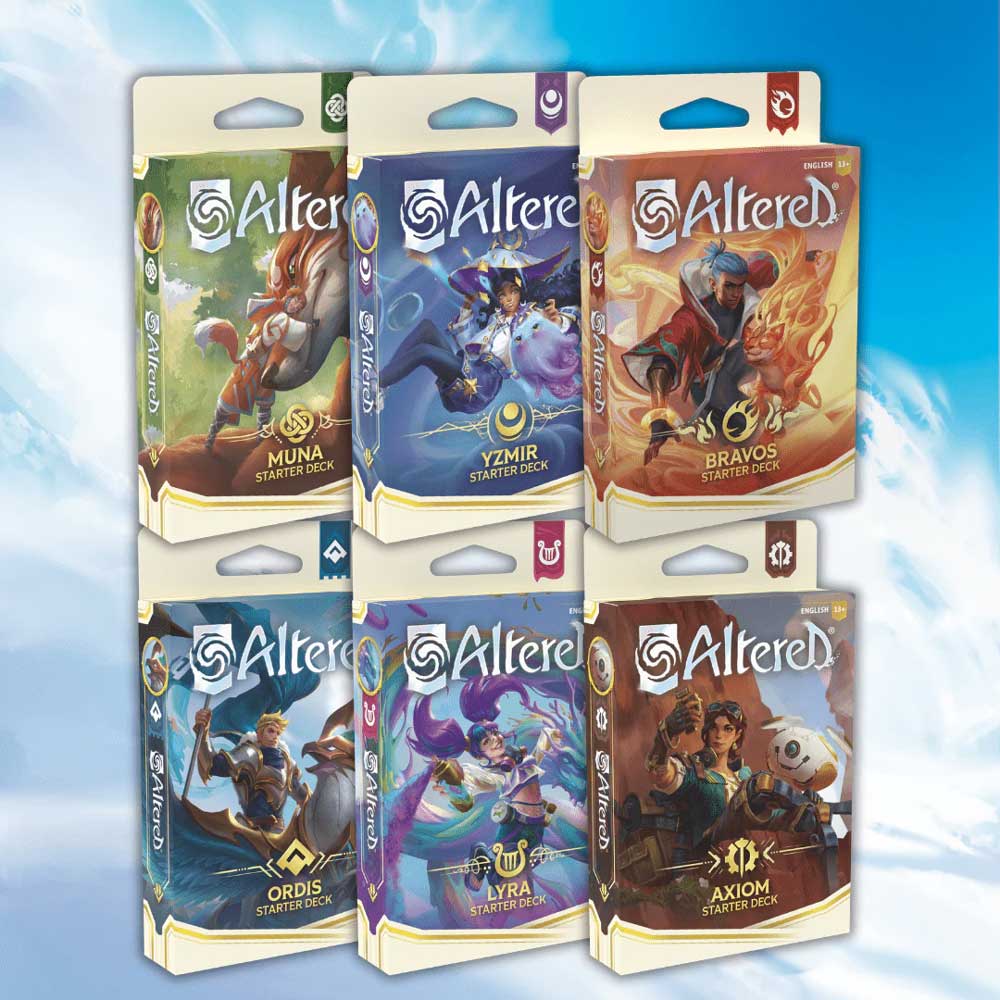 Altered TCG kickstarter box＋デッキ6種セット Altered TCG Beyond the Gates Booster Box (Kickstarter Edition その他