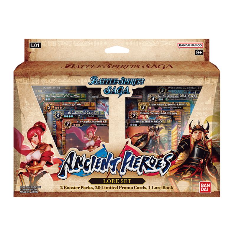 抹*れ様 Battle Spirits Dawn of the Ancients Battle Spirits Saga Lore Set - [L01] - ANCIENT HEROES