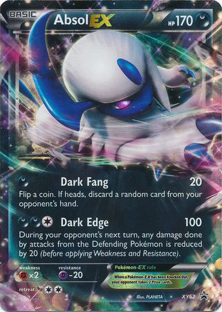Xy Promo Cards Absol Ex Xy62 Ultra Rare Promo