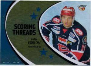 Scoring Threads Parallel, 2014-15 HockeyAllsvenskan, #ST11 Pär Edblom Södertälje SK