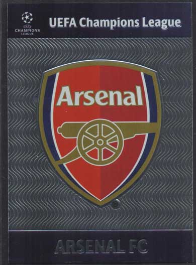 Club Badges, 2012-13 Adrenalyn Champions League Update, Arsenal FC