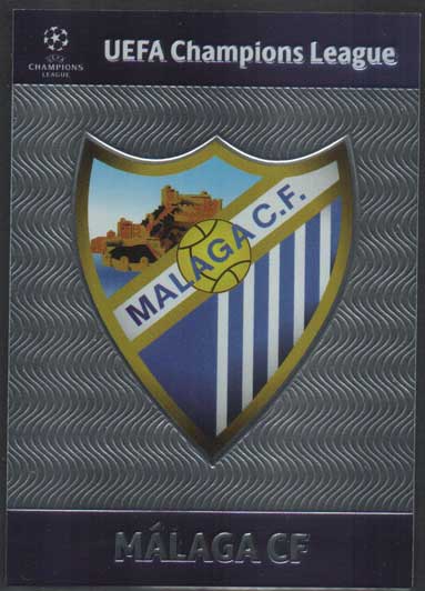Club Badges, 2012-13 Adrenalyn Champions League Update, Málaga CF / Malaga CF 
