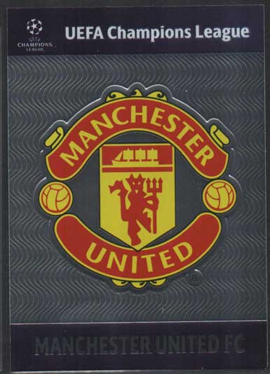 Club Badges, 2012-13 Adrenalyn Champions League Update, Manchester United FC